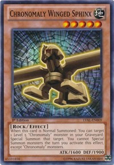 Chronomaly Winged Sphinx | LVAL-EN009